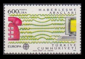 1988 Turkey 2809 Europa Cept 8,00 €