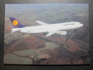 10140 Aviation Postcard LUFTHANSA Airlines AIRBUS A300-600-