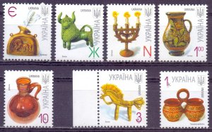 Ukraine. 2007. 847 II-853 II. Standard. MNH.