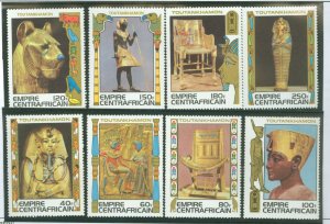 Central African Republic #349-356  Single (Complete Set)