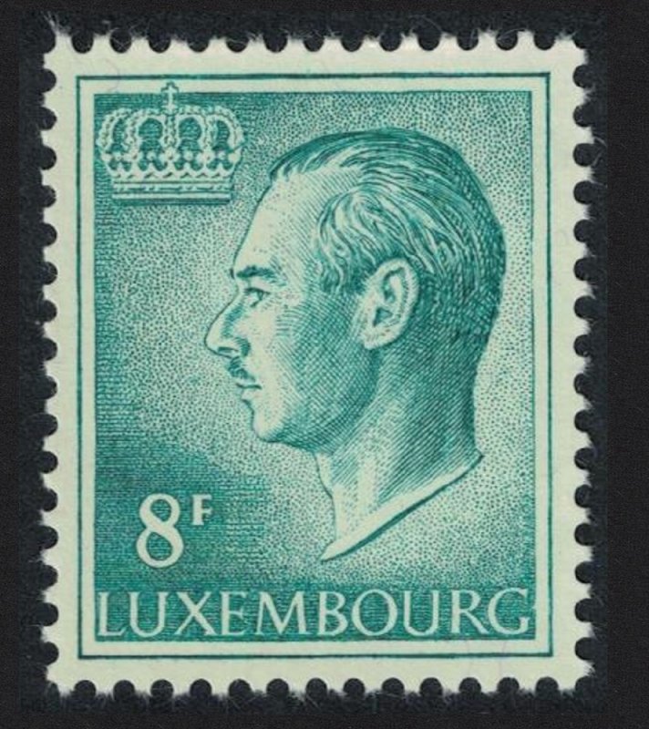 Luxembourg Grand Duke Jean 8f. blue Normal paper 1971 MNH SG#765c  MI#831x