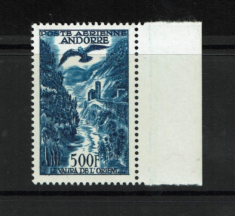 French Andorra SC# C4 Mint Never Hinged / Label Light Hinged - S3433