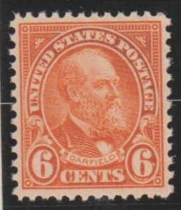 U.S. Scott #638 Garfield Stamp - Mint NH Single