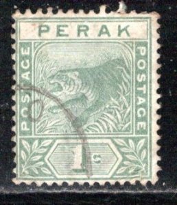 Malaysia Perak Scott # 42, used