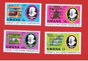 Ghana #616-619  MNH OG    Visit   Free S/H