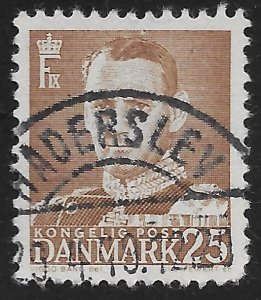 Denmark #308 25(o) Frederik IX