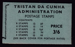 Tristan da Chuna 28a,29a,30a,33a,34a Booklet MNH VF