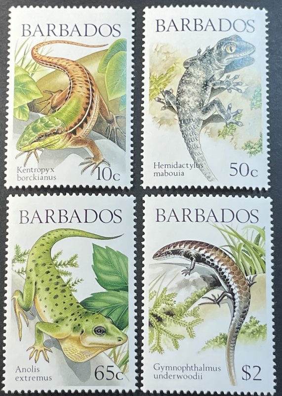 BARBADOS # 723-726-MINT NEVER/HINGED---COMPLETE SET---1988