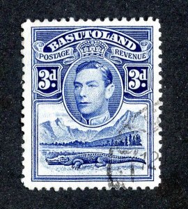 1938 Basutoland Sc #22 used cv. $1.50 ( 9487 BCXX )