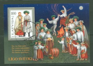 Latvia #467  Souvenir Sheet