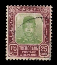 Malaya - Trengganu #13 used