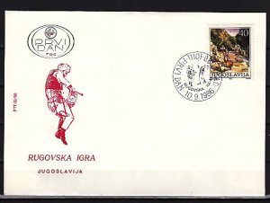 Yugoslavia, Scott cat. 1816. Rugovo Dance issue. First day cover. ^