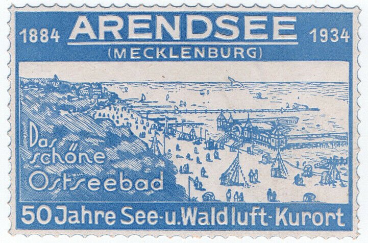 (I.B) Germany Cinderella : Arendsee (Mecklenburg) Fiftieth Anniversary