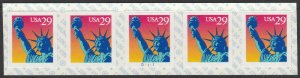 2599b 2599 Statue of Liberty PNC5 D1111 MNH