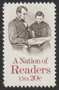 SC# 2106 - (20c) - Nation of Readers - MNH Single