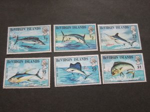 Virgin Islands 1972 Sc 243-8 set MNH