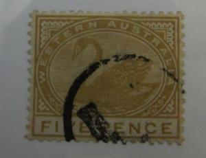 Western Australia SC #66  used stamp