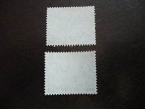 Stamps - Cyprus - Scott# 175, 177- Mint Never Hinged & Used Part Set of 2 Stamps