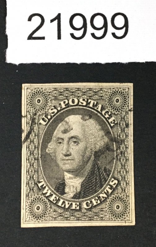 MOMEN: US STAMPS # 17 IMPERF USED LOT # 21999