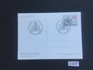 $1 World MNH Stamps (2169) Vatican City Postal Card