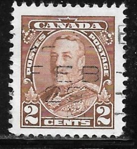 Canada 218: 2c George V, Bar issue, used, F-VF