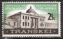 South Africa; 1963; Sc. # 287; Used Cpl. Set