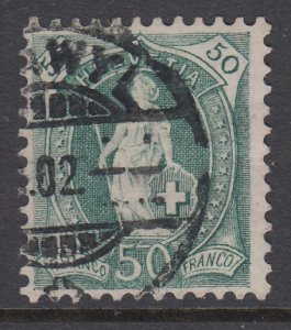 Switzerland 96a Used BIN