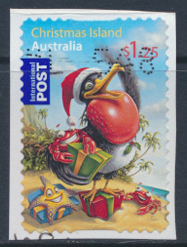 Christmas Island SC# 483  self adhesive  gum Christmas 2009  see scan & detai...