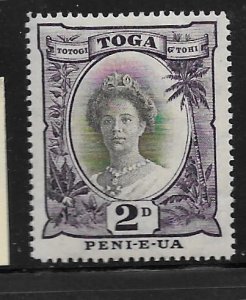 TONGA, 55, MINT HINGED, , QUEEN SALOTE