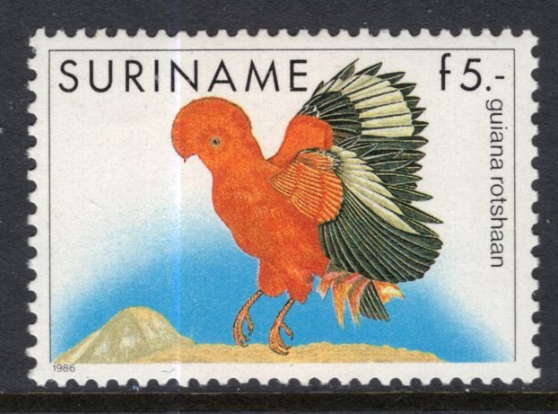 Suriname 728 Bird MNH VF