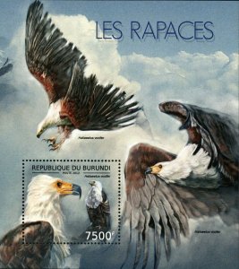 Birds of Prey Stamp Haliaeetus Vocifer Eagle S/S MNH #2807 / Bl.285 
