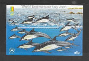 FISH - JERSEY #957a  DOLPHINS  MNH