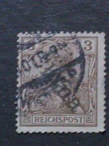 ​GERMANY-1898  BPP ERROR- OFFICE IN CHINA  USED VF 125 YEA