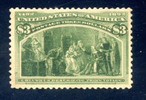 US SCOTT #243 MINT-VF-OG-HINGED FRESH (6/3/24 GP)