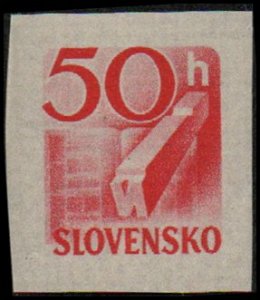 Slovakia P34 - Mint-NH - 50h Printing Type Block N (1943) (cv $0.35)
