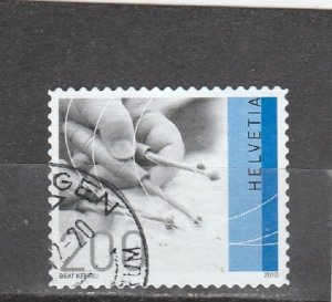Switzerland  Scott#  1401  Used  (2010 Bobbin Lacemaking)