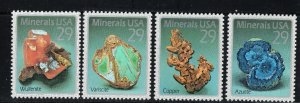 2700 - 2703 * MINERALS *  U.S. Postage Stamps Set Of 4 SINGLES MNH