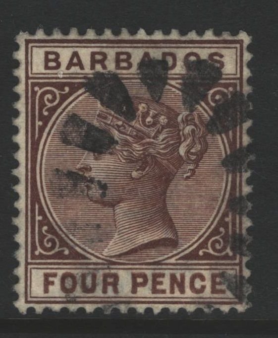 Barbados Sc#65 Used
