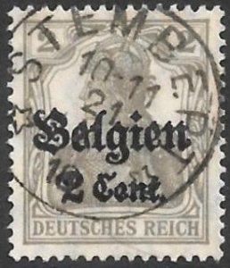 Belgium German Occupation Scott # N10 Used. All Additional Items Ship Free.