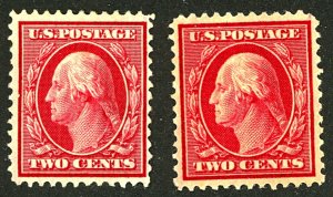 U.S. #332 MINT OG HR SET