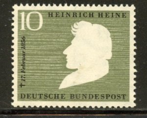 Germany # 740. Mint Never Hinge.  (8)