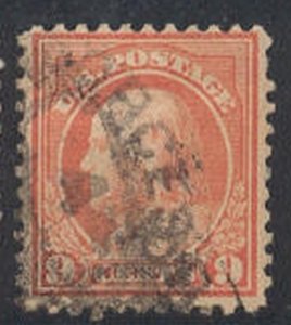 US Stamp #509 Used Benjamin Franklin 1917-19 Regular Issue