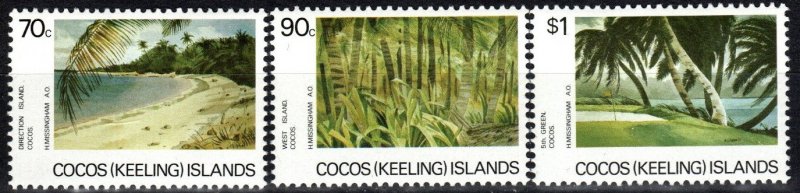 Cocos Islands #159-61  MNH CV $6.45 (X2524)
