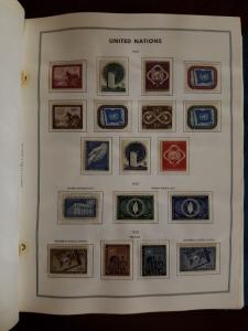 WPPhil United Nations Mint Stamp Collection in Embossed Album