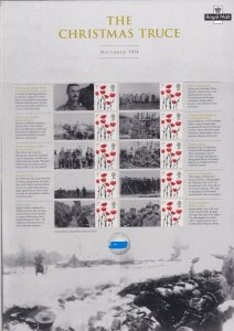 GB 2014 CS-026 The christmas truce smiler no. 1773 UNMOUNTED MINT/MNH