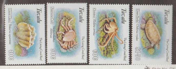 Tuvalu Scott #638-641 Stamps - Mint NH Set