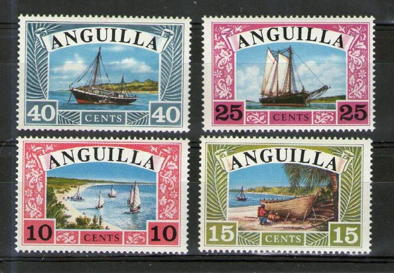 Anguilla 32-35 MNH