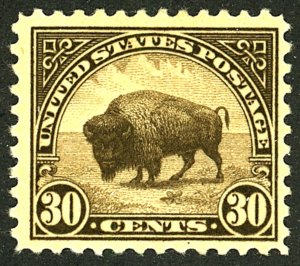 U.S. #569 MINT OG HR