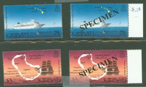 Kiribati #786-787  Single (Complete Set)