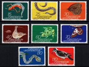 Liechtenstein # 534 - 541 MNH